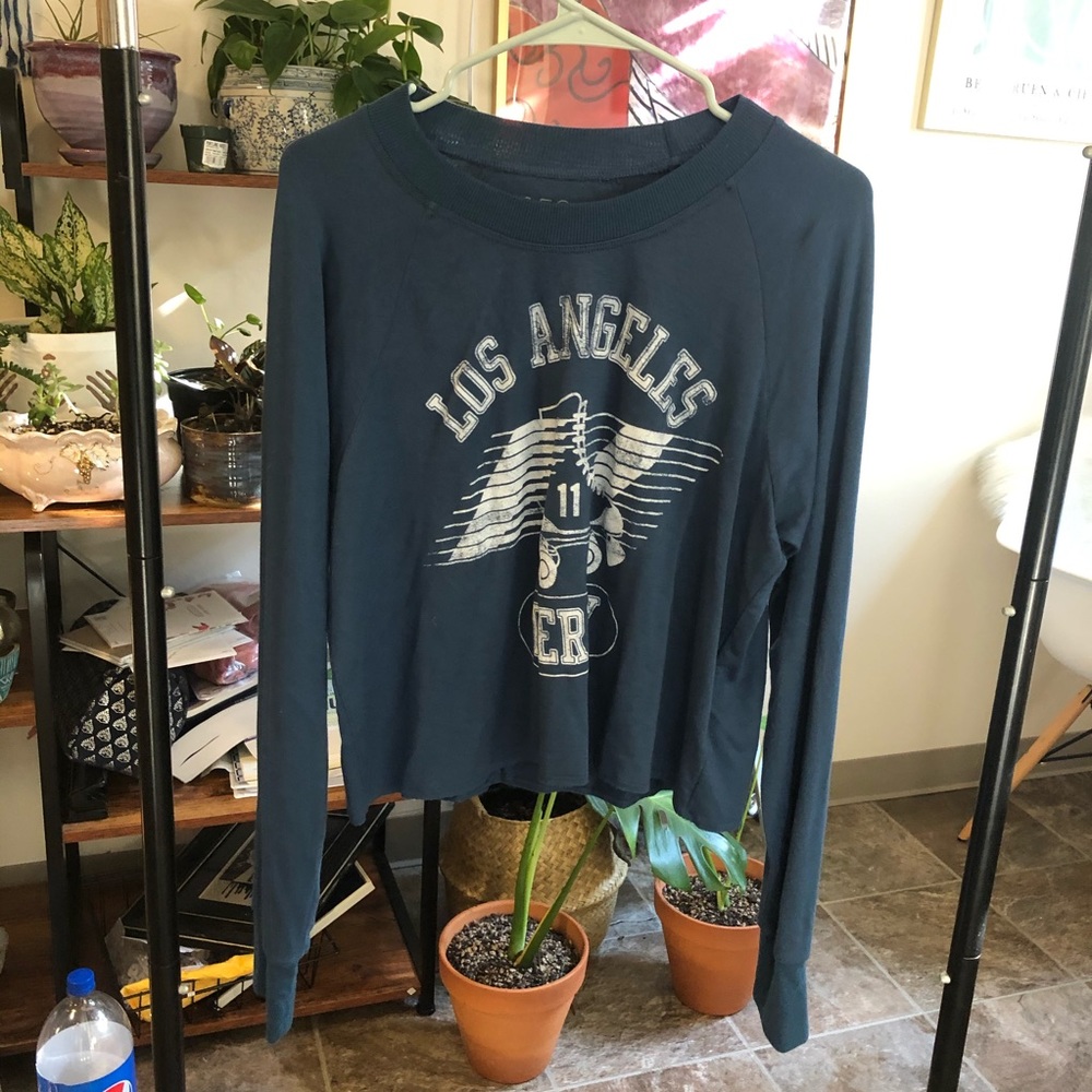 NWOT Split59 Cropped Pullover